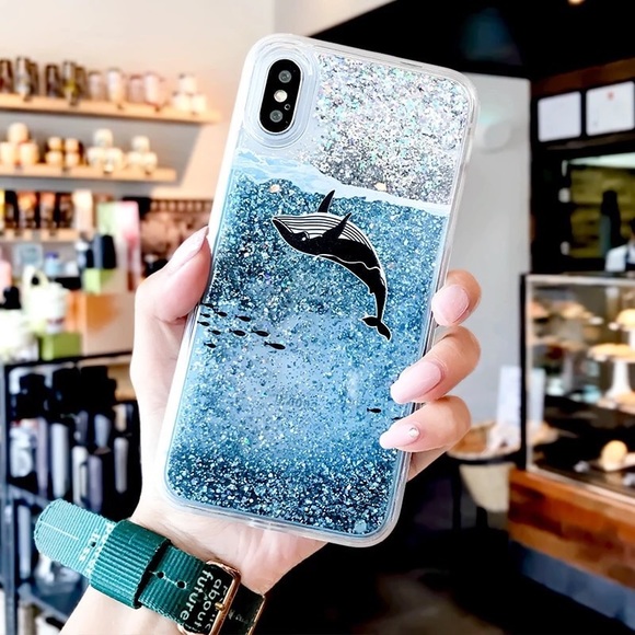 Accessories - Iphone X dynamic liquid case